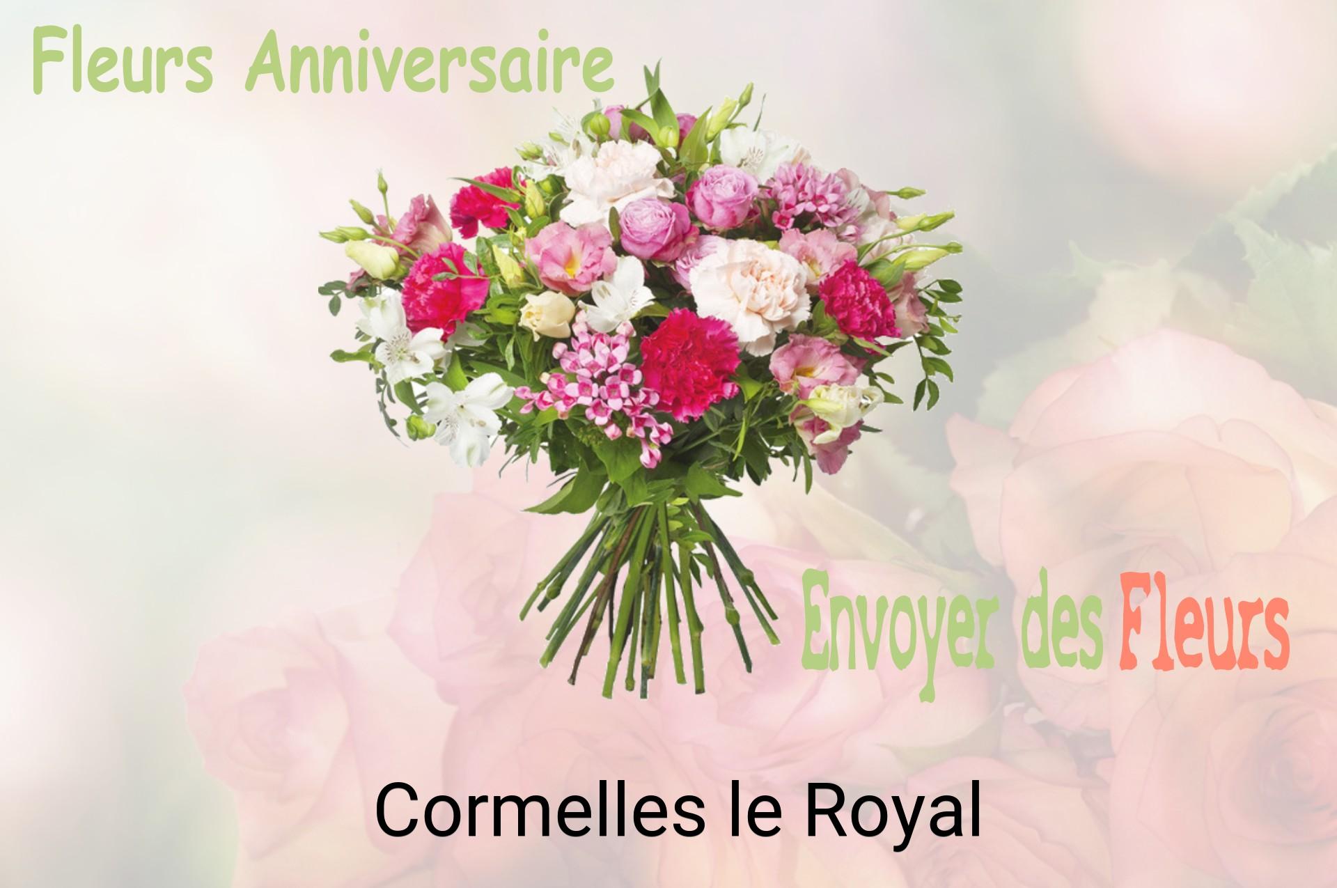 Bouquet de fleurs d’anniversaire livré à Cormelles-le-Royal
